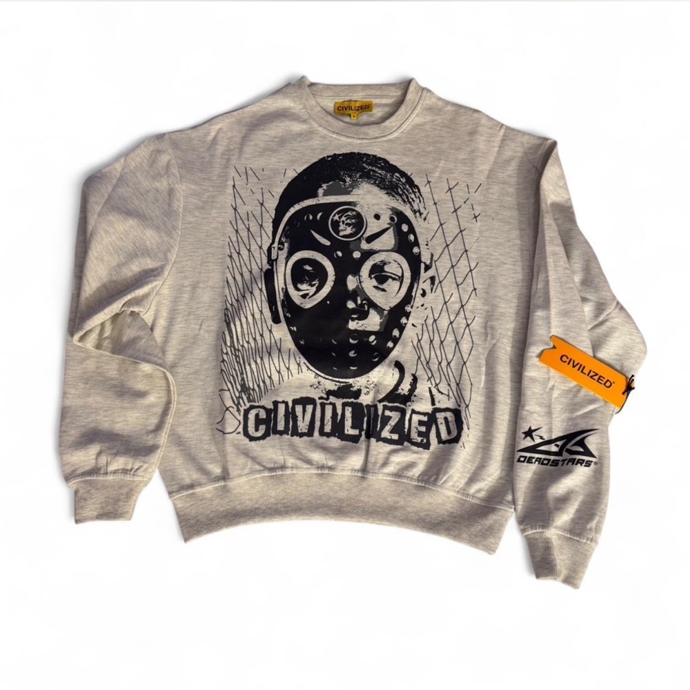 Civilized Gray Sweatshirt Size S “NWT”